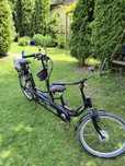 Rower tandem  z doładowaniem elektrycznym