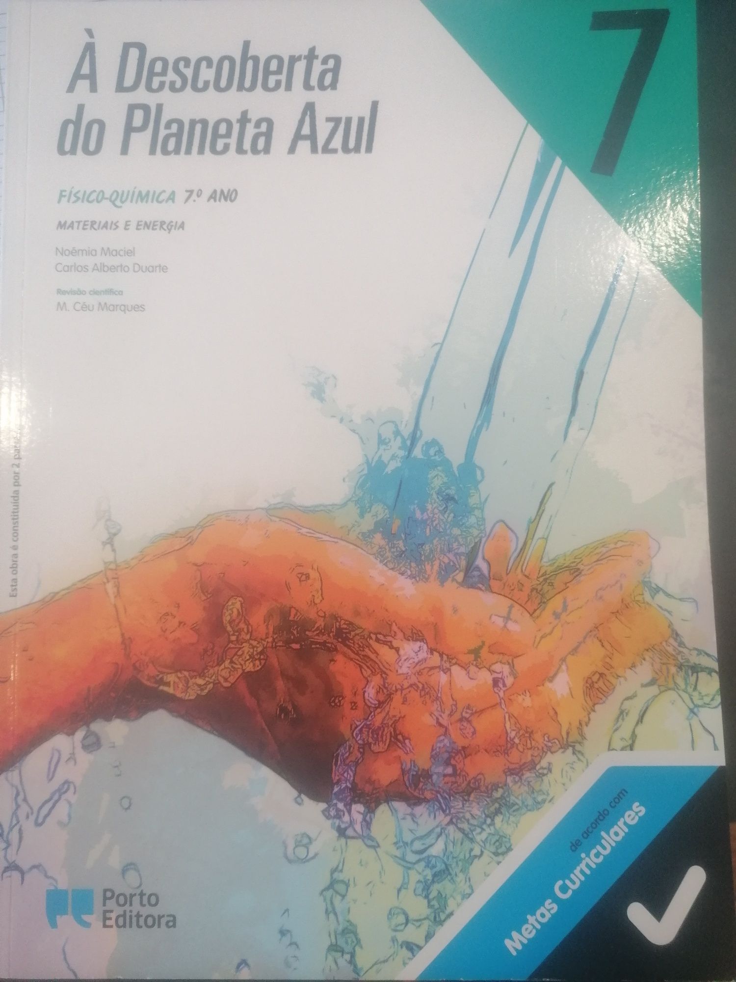 Manual e caderno de actividades 7 ano física química ica