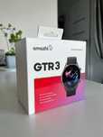 Smartwatch Amazfit GTR 3 + dodatkowe szkiełko ochronne i pasek brązowy