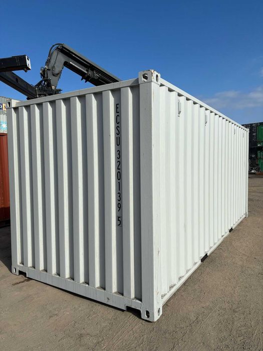 Kontener morski 20'DC OW RAL 5010, 7016, 7021, 7035 magazyn - Gdańsk