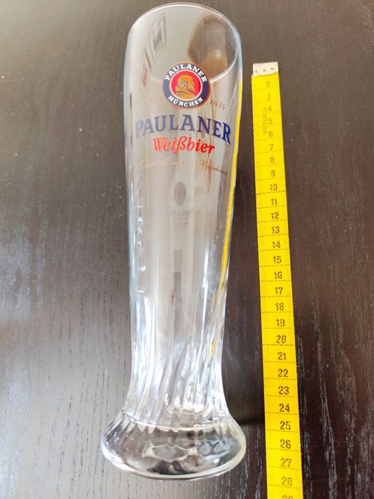 Lote de 5 Copos de Cerveja - Paulaner (Novos - 50 Cl)