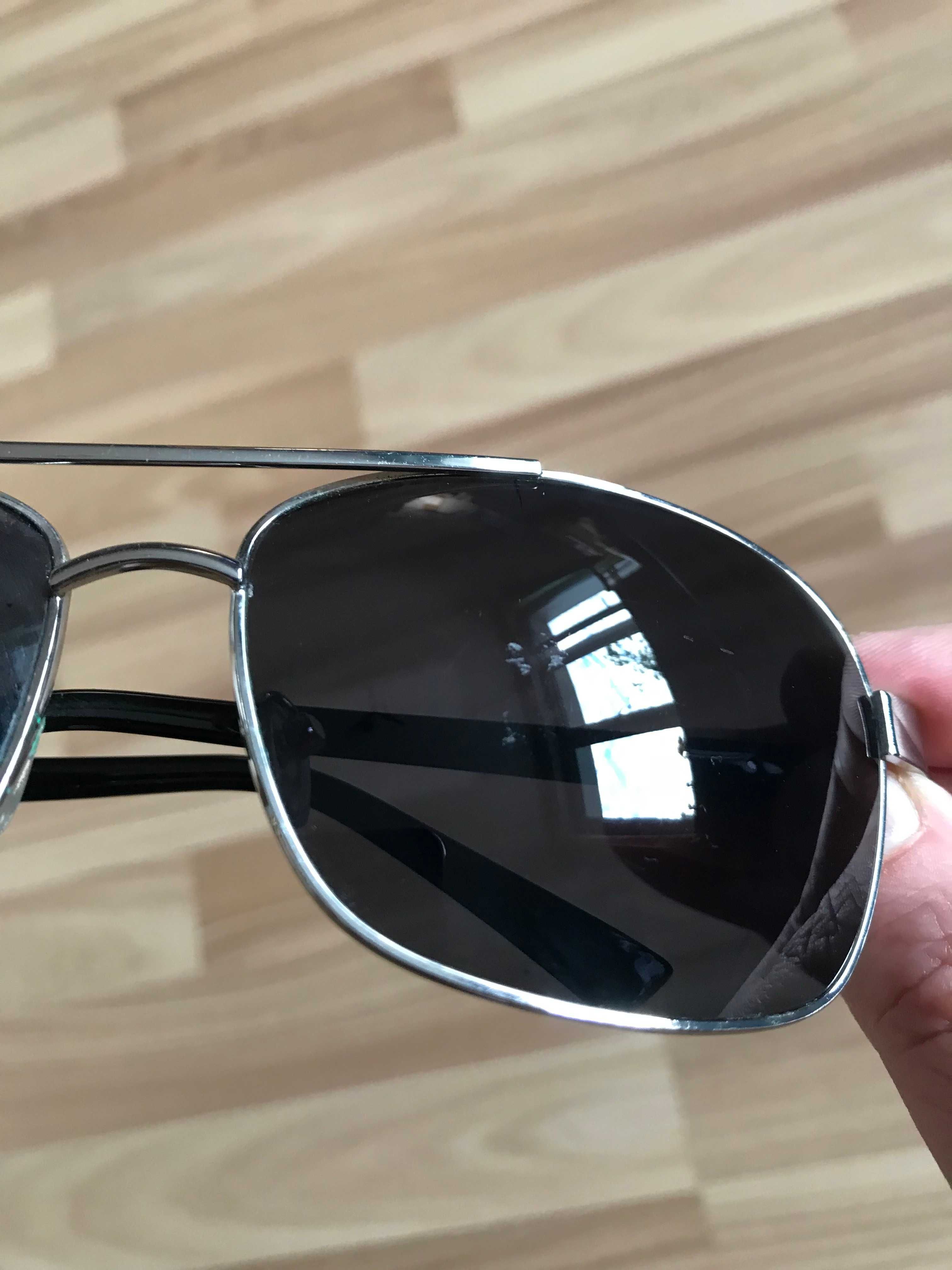 Okulary przeciwsłoneczne pilotki aviator damskie / męskie Pitbull