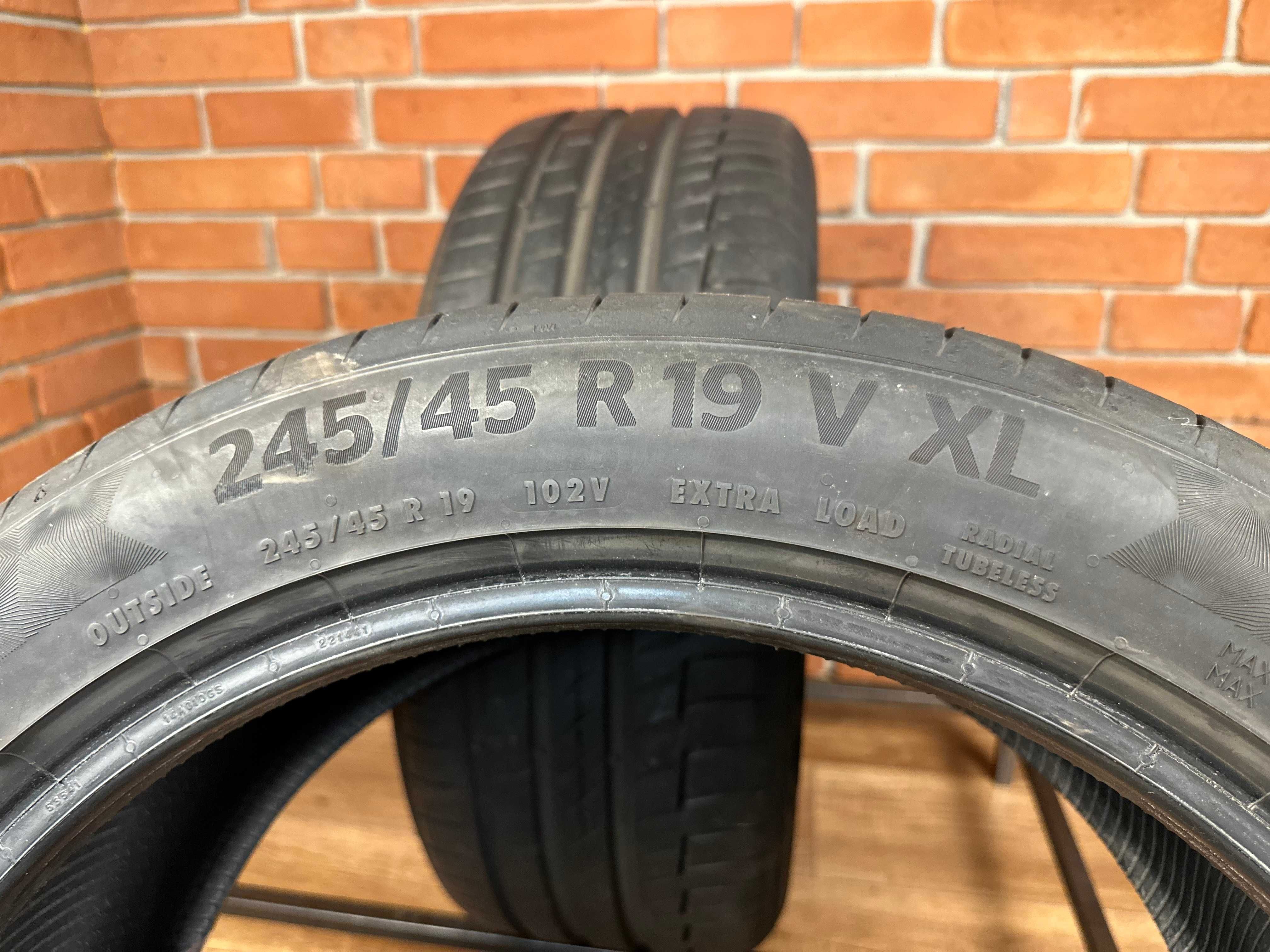 Opony Continental PremiumContact 6 245/45R19 7,6mm 2023