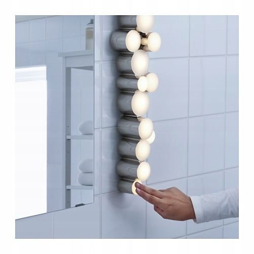 IKEA SODERSVIK Lampa ścienna LED 70cm łazienkowa