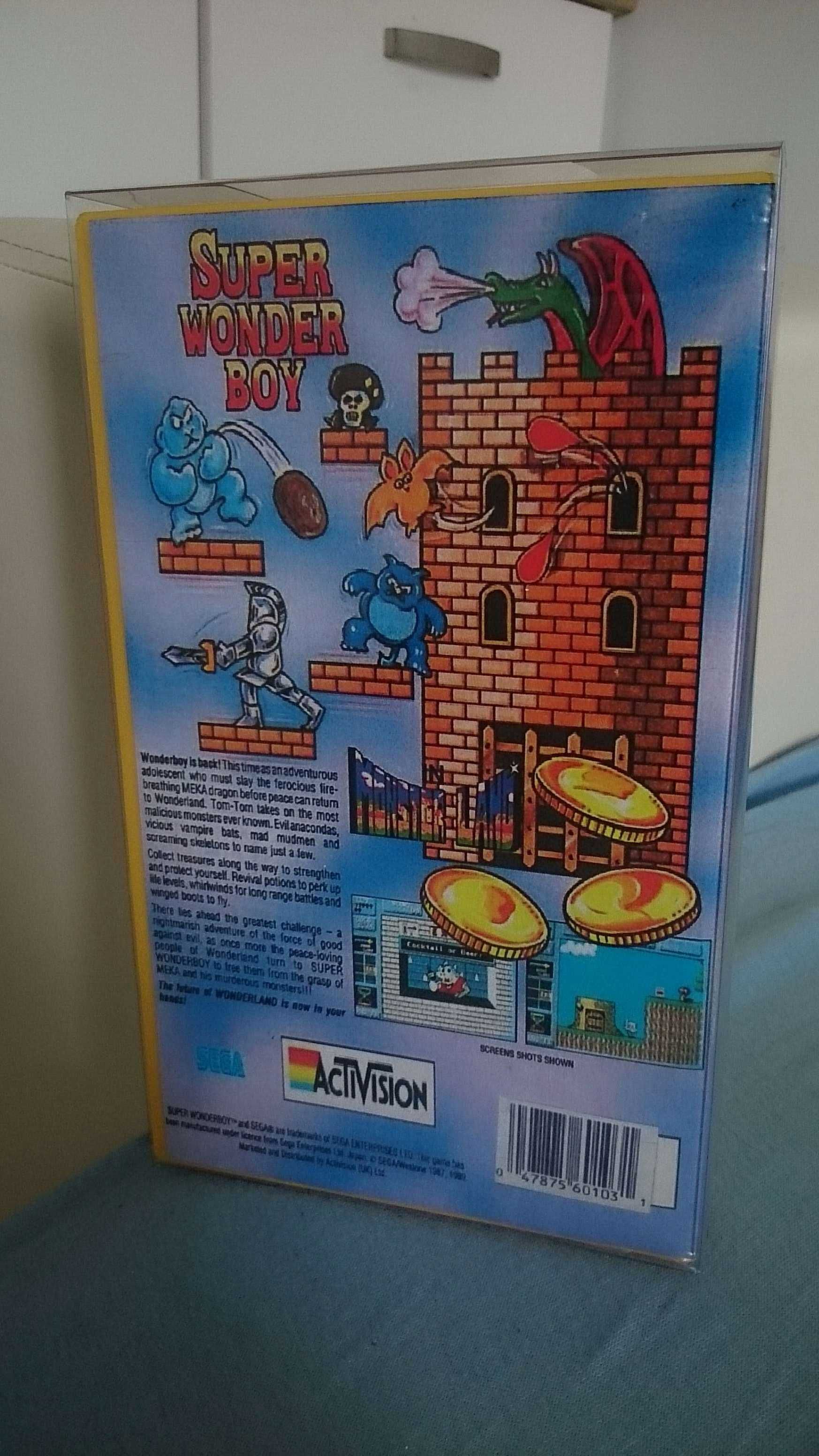 Super WONDER BOY - Gry Dyskietki Dla Amiga 500 / 600 / 1200