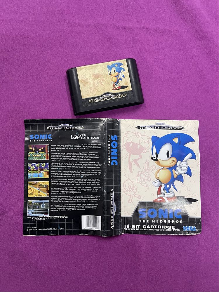 Jogo sonic para mega drive