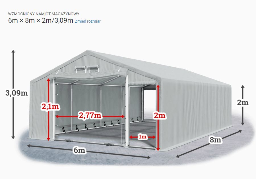 -28% Solidna Hala namiotowa namiot halowy dla biznesu magazyn hangar