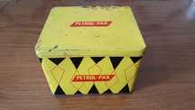 Lata Petrol-Pak, Manufactured by Capsules LTD - England - Anos 50/60