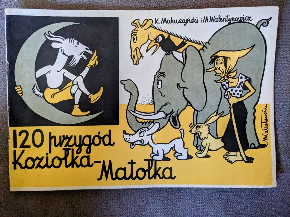 komiksy PRL 120 przygód koziołka matołka K.Makuszyński M.Walentynowicz