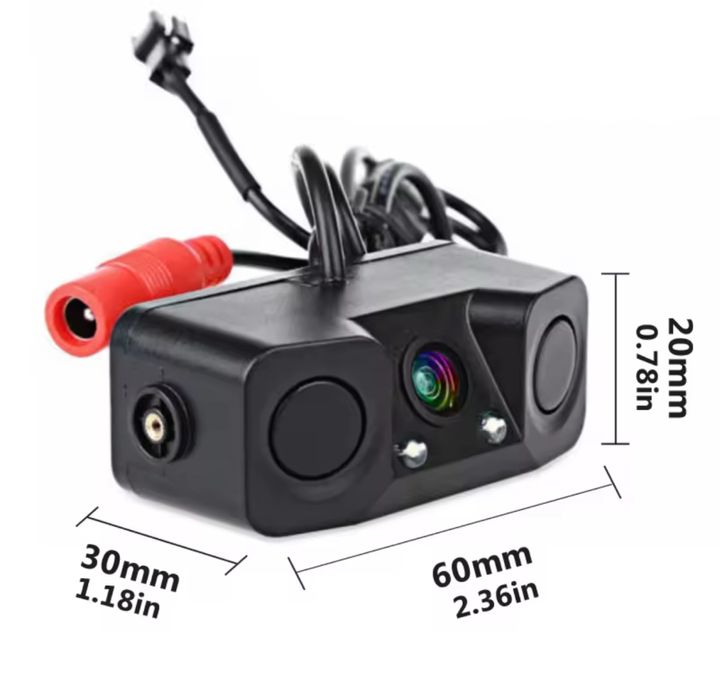 HD Камера з датчиком паркування , камера з парктрониками 3 в 1