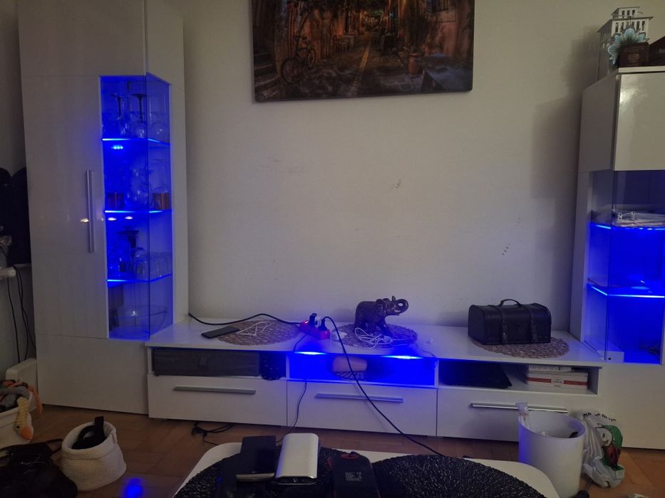 Regał/witryna/zestaw