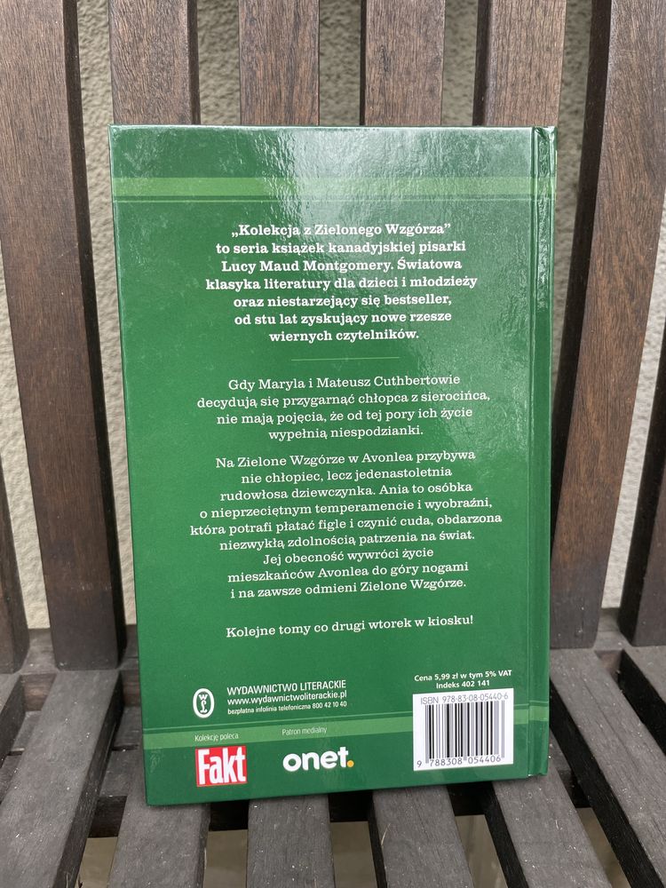 Ania z Zielonego Wzgórza - Lucy Maud Montgomery