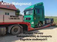 Wynajem niskopodwozia ,Transport ciągników siodłowych ,Niskopodwoziowa