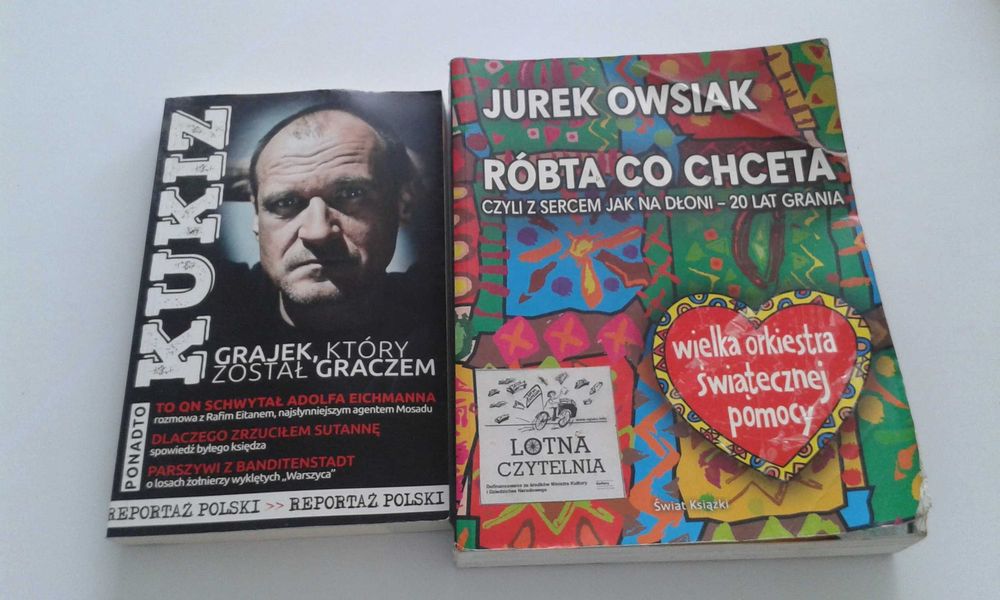 książki  Kukiz  JUREK OWSIAK