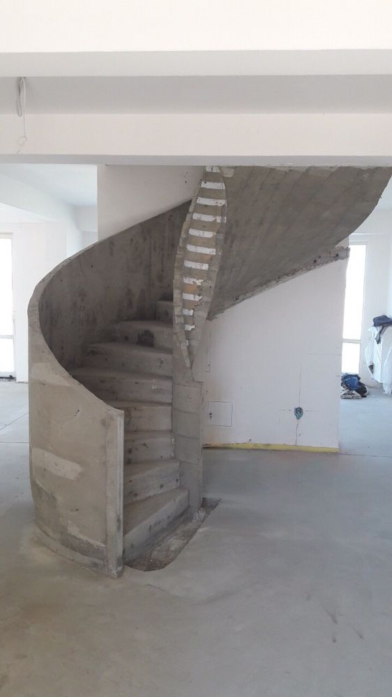 Сходи монолітні (бетонні)бетоні бетон ступеньки