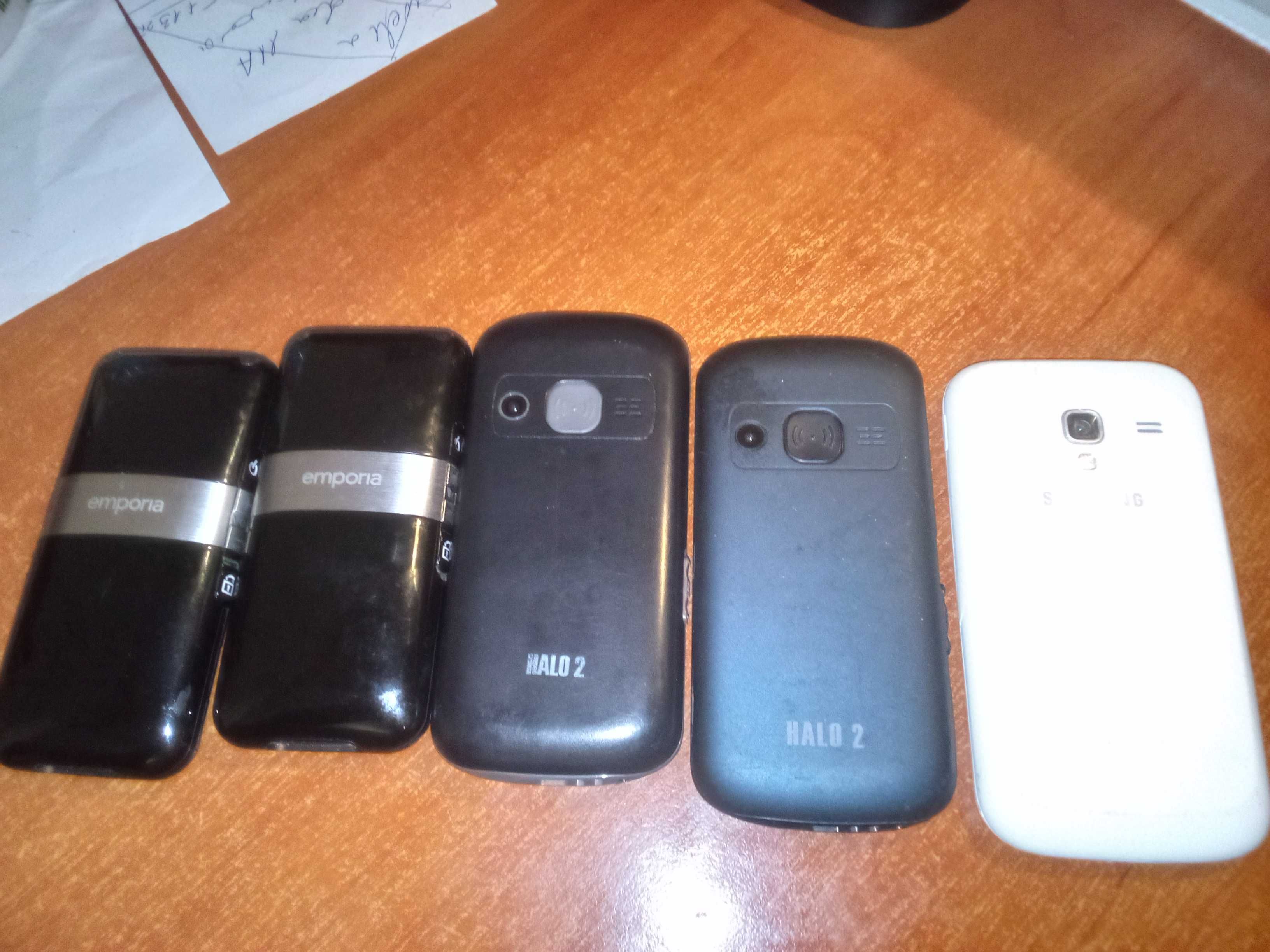 Telefony Samsung GT-18160, My Phone Halo 2, Emporia Elegance