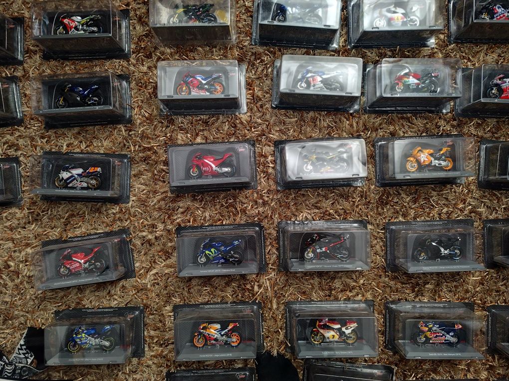 Moto GP coleção miniaturas