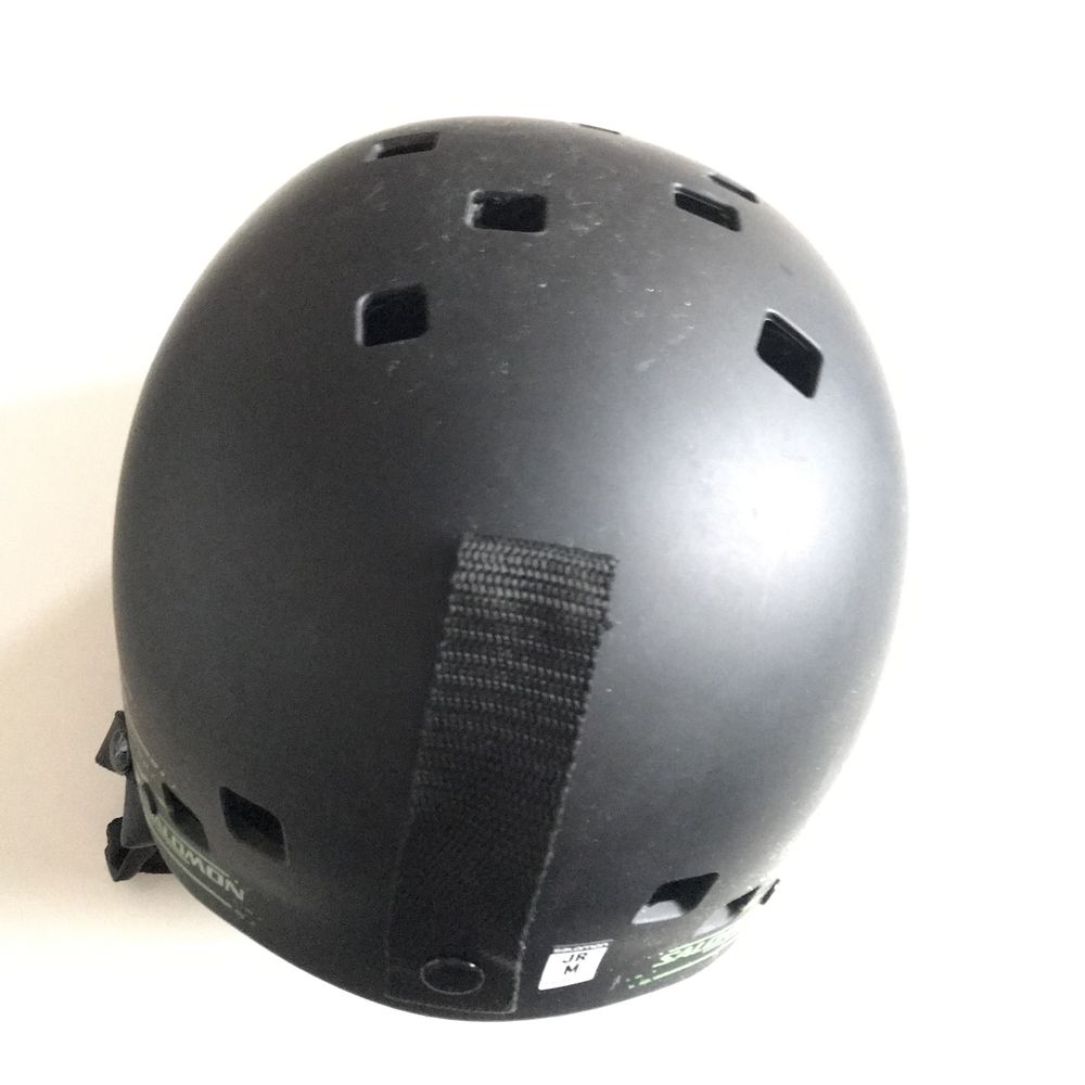 Kask Salomon rozm. M 55-58cm czarny orzeszek ocieplacze na uszy