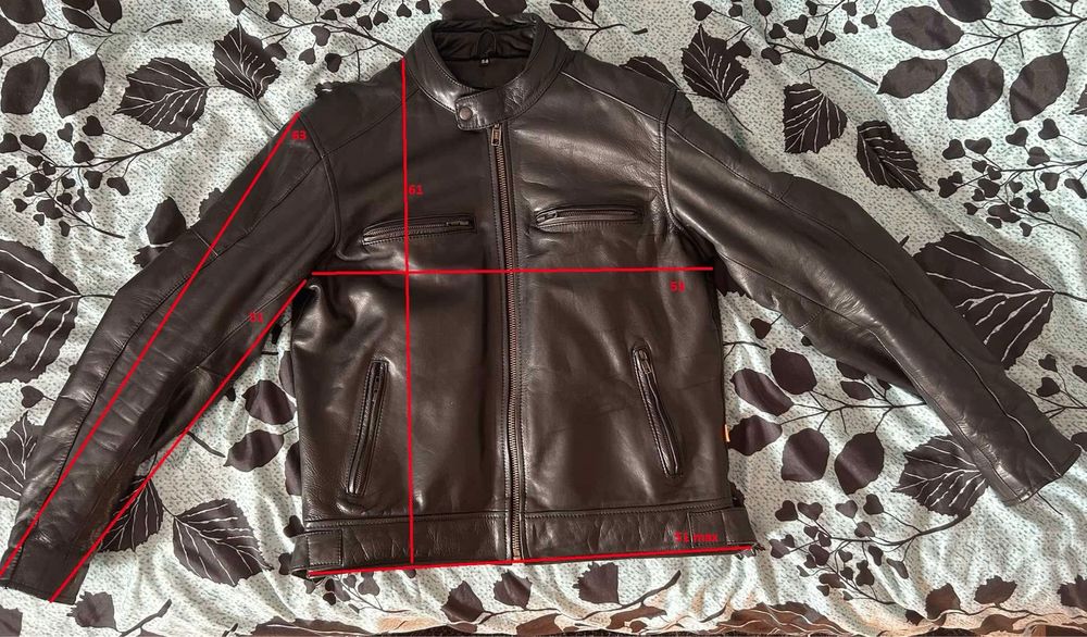 Kurtka motocyklowa skórzana SECA r54