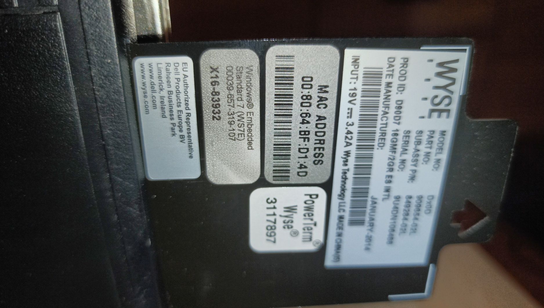 Terminal Wyse D10D