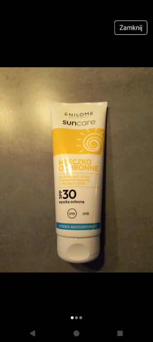 enilome healthy beauty suncare mleczko ochronne spf 30