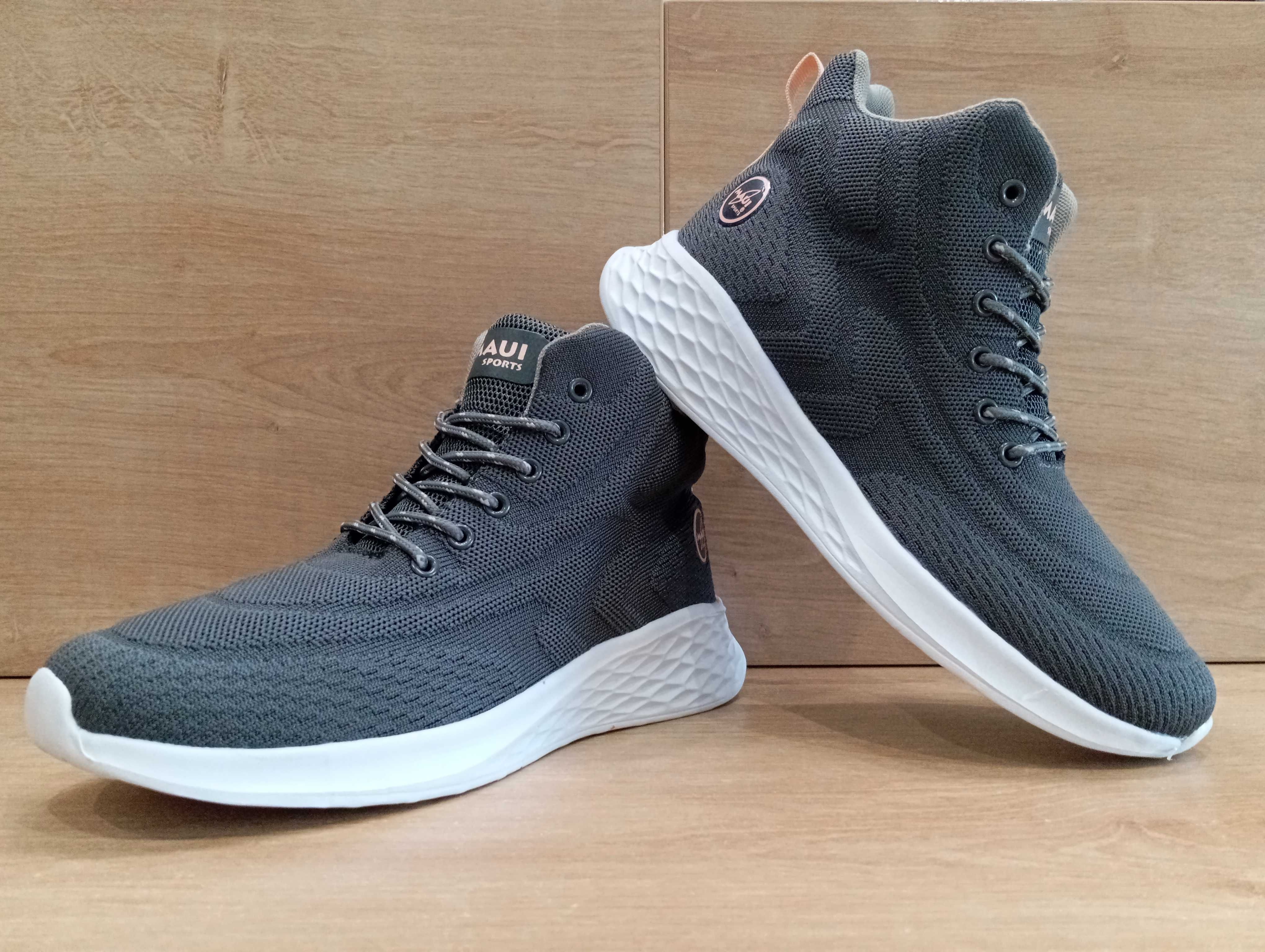 MAUI* SPORTS Super Lekkie Wysokie Sneakersy Damskie Rozm. 39 /25cm.