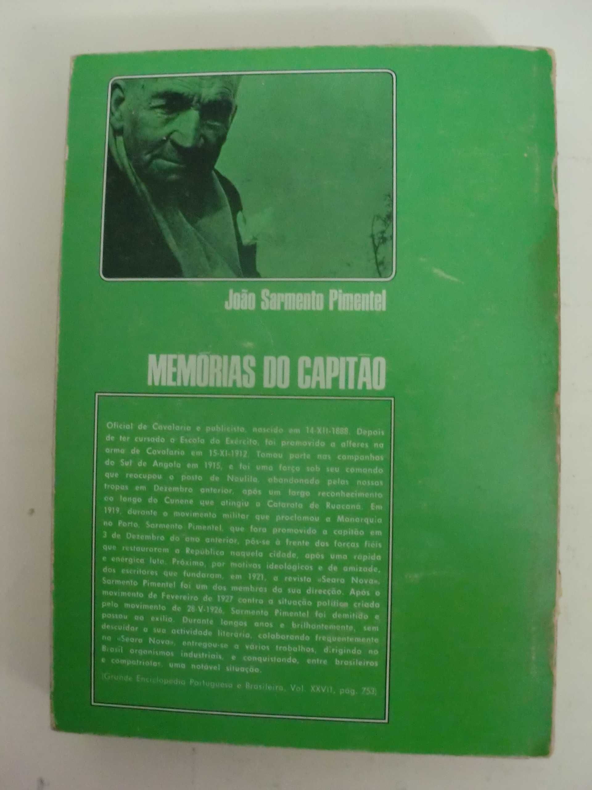 Memórias do capitão de João Sarmento Pimentel