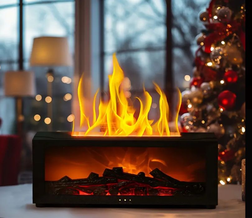 Камін зволожувач повітря (в подарок набір ефірних олій)