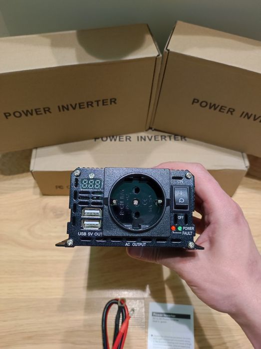 Інвертор чиста синусоїда, перетворювач напруги Foval 2600w inverter