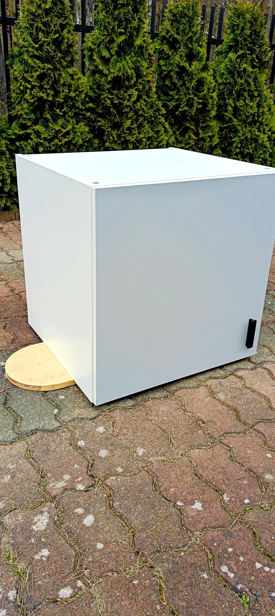 Szafki kuchenna IKEA jasny siwy front
