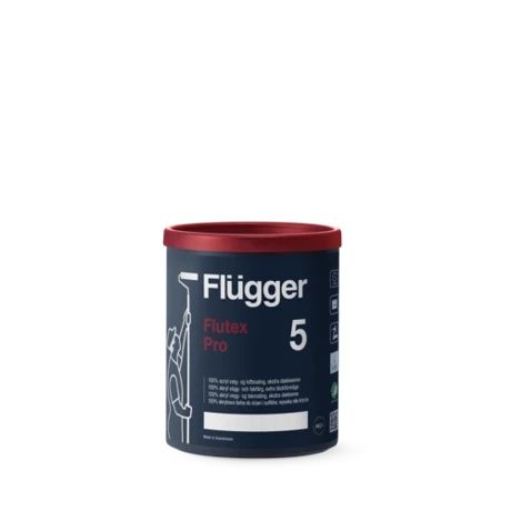 Flügger Flutex Pro 5 – biała matowa farba do ścian i sufitów