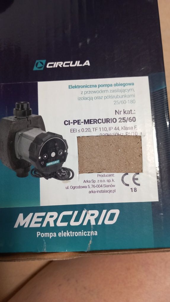Pompa elektroniczna CO Circula Mercurio 25/60-180