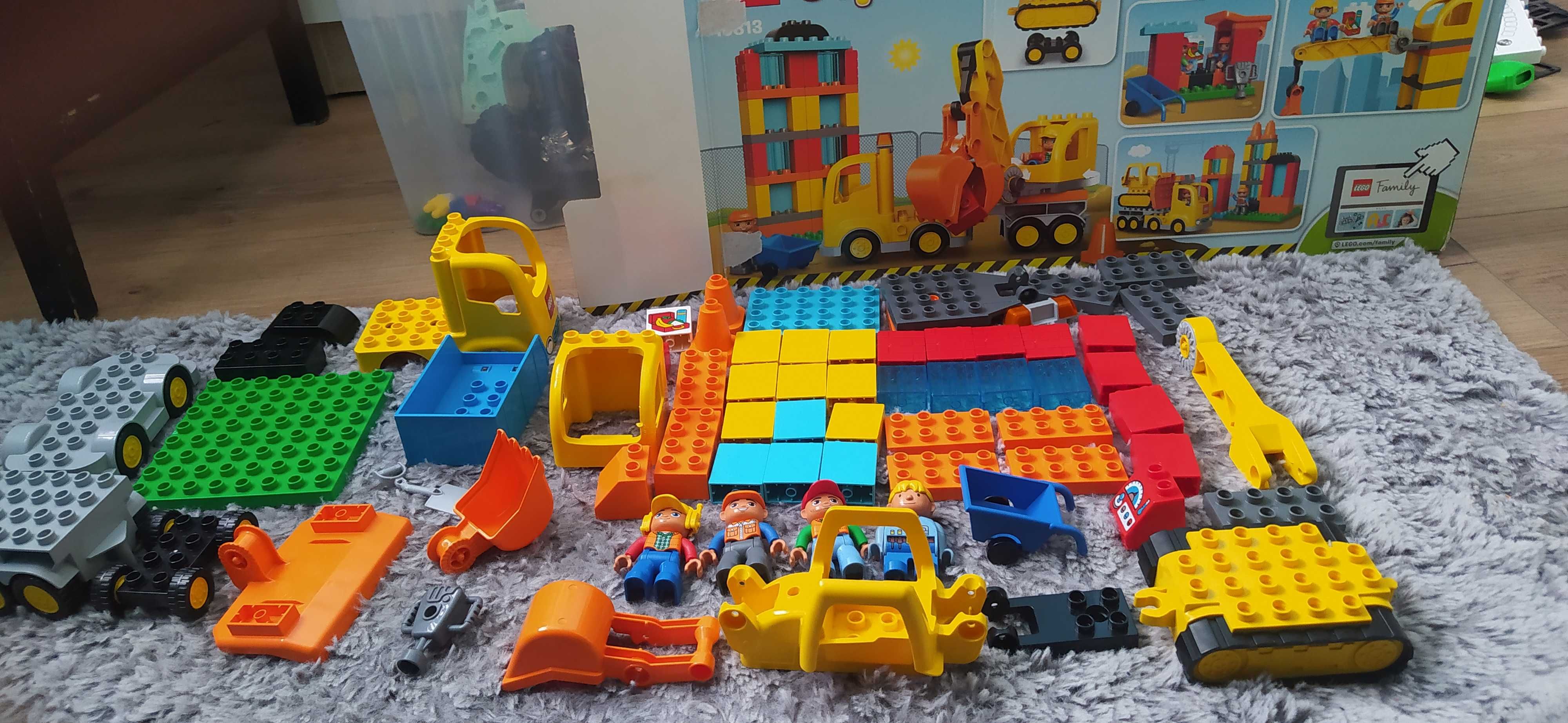 Lego Duplo 10813 zestaw koparka kompletny