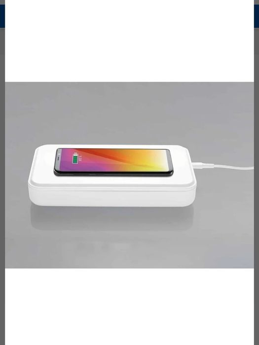 caixa de esterilização UV com carregador wireless