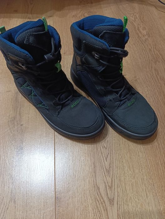 Зимові чобітки Ecco Gore tex 39 р 25 см зимние ботинки экко сапоги