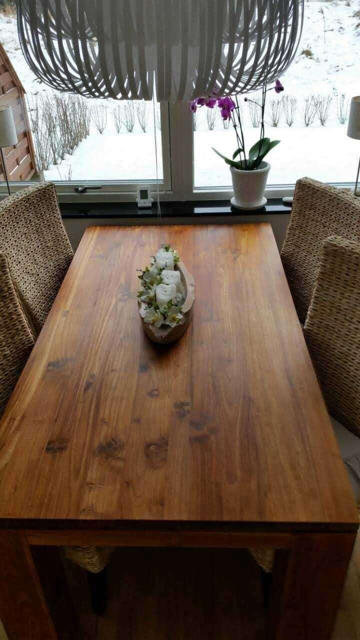 STÓŁ piękne afrykańskie drewno