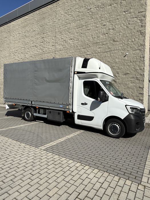 Renault Master 2021r Plandeka, Paka 4,6m salon Polska 1 wlaściciel