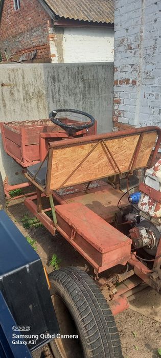 Саморобний трактор