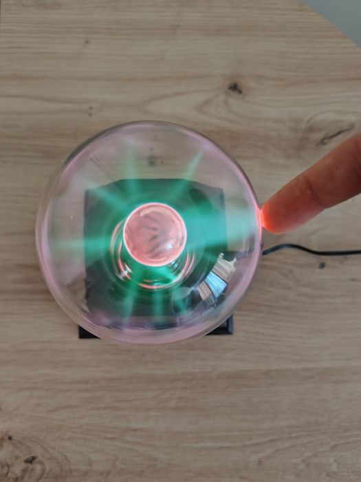 Lampka Kula Plazma Plasma