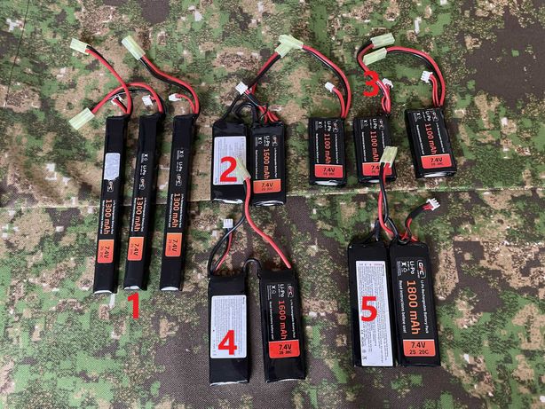 Baterias para Airsoft