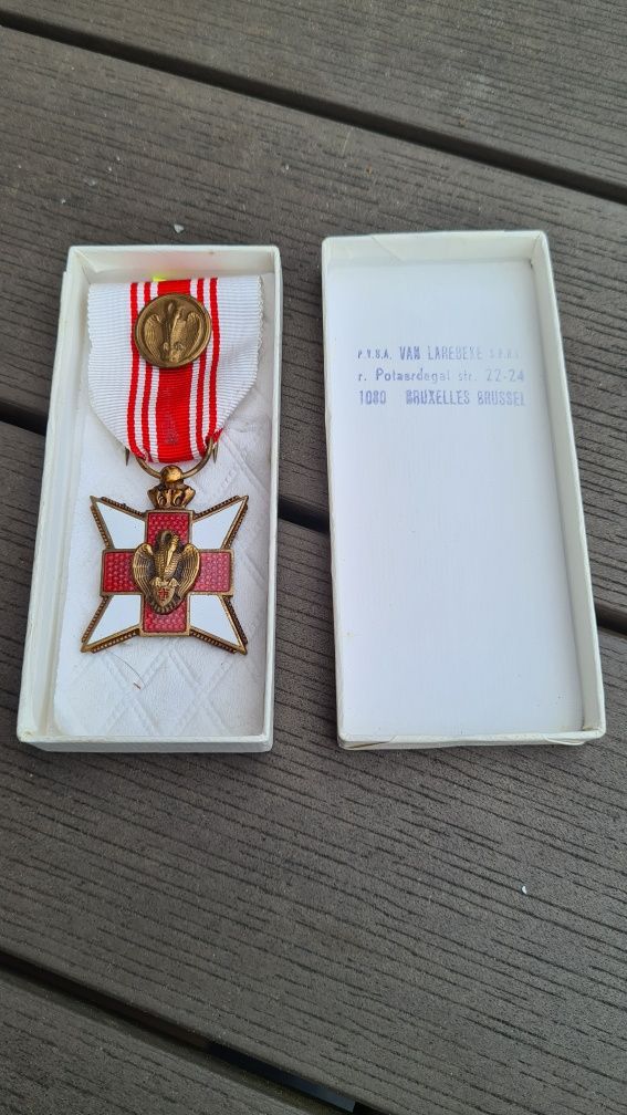 Medal, odznaczenie Czerwony Krzyż Belgia