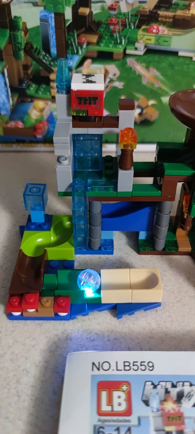 Zestaw klocków odpowiednik Minecraft LEGO