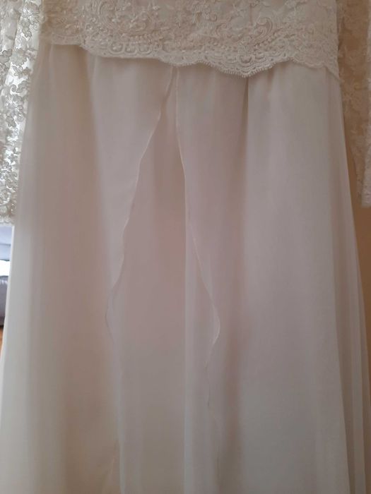 Suknia ślubna ciążowa