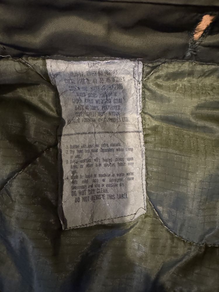 Kurtka Alpha M65 wraz z podpinką alpha