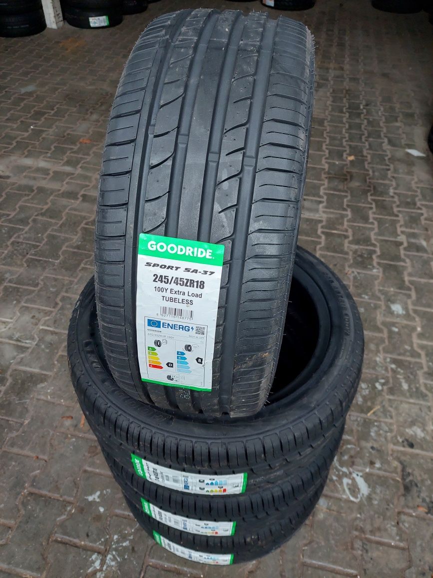 NOWE opony letnie 245/45R18 Goodride SA-37 WYSYŁKA