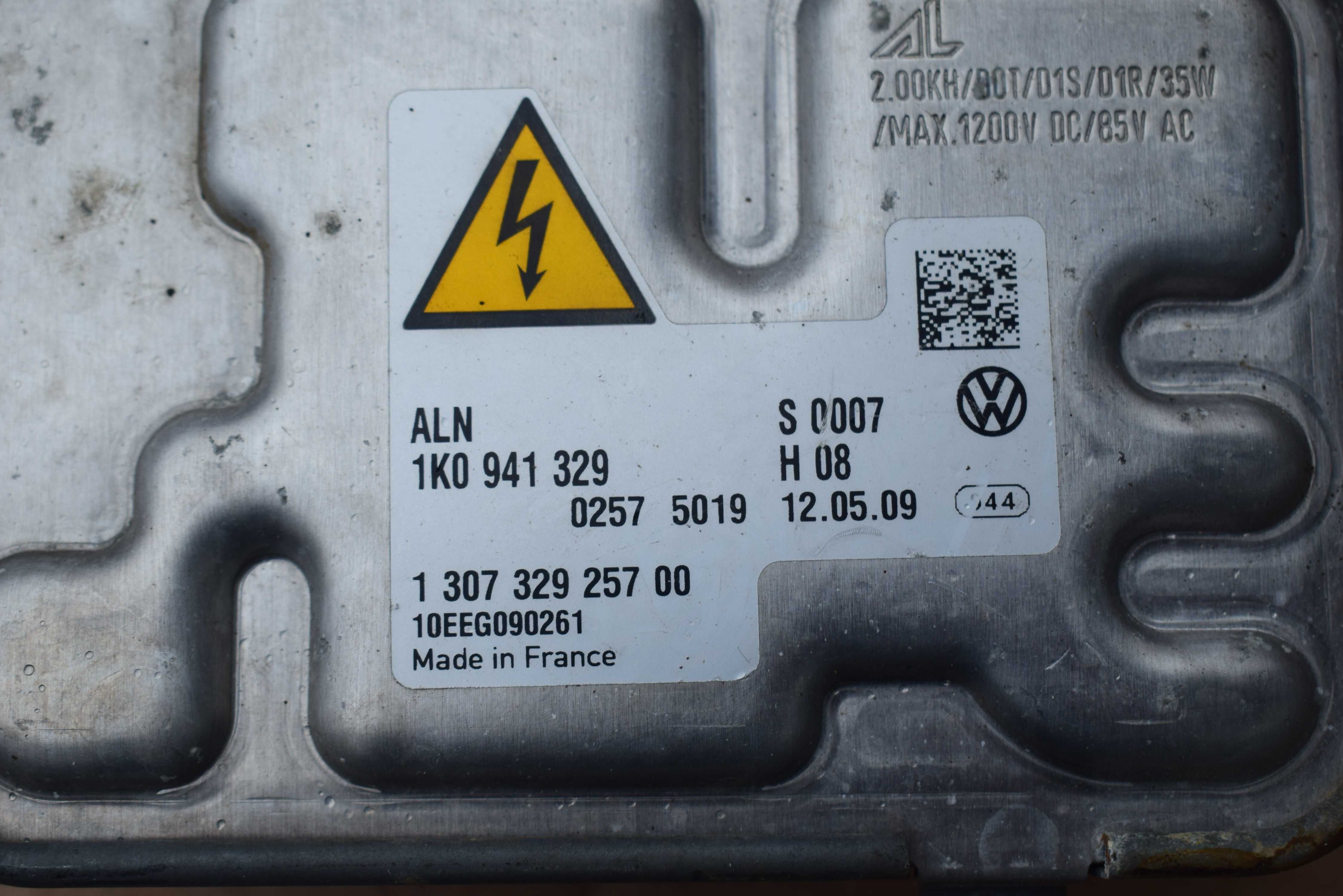 przetwornica xenon lampy VW SKODA AUDI YETI 10r.  1K0.941329