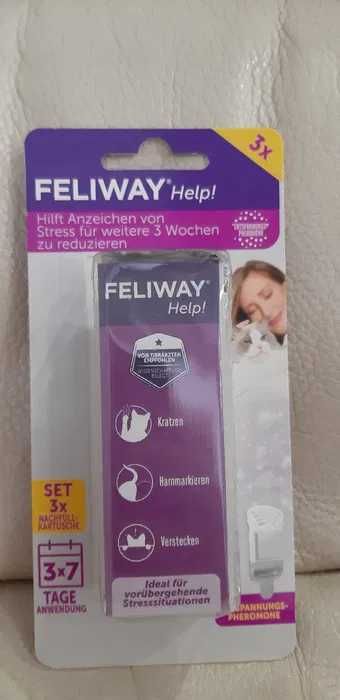 Feliway help 3 wkłady Pomoc dla Kota !