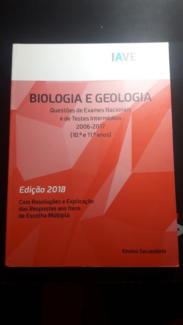 Livro de exames Biológica e Geologia IAV
