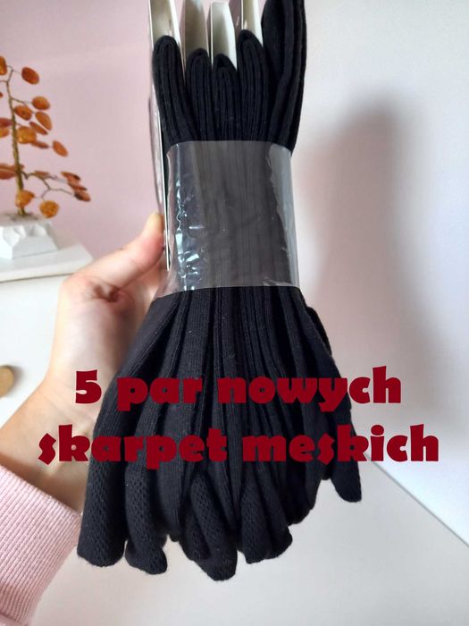 Skarpety męskie 47 - 50 NOWE z metką bawełna