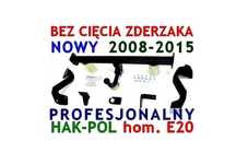 Nowy Kompletny Hak Holowniczy + Kula do Citroen Citroën Berlingo 2 II Peugeot Partner 2 II od 2008 do 2019